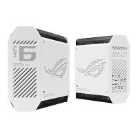 Asus (GT6 2-Pack White) ROG Rapture AX10000 Tri-Band Gaming Mesh Wi-Fi 6 System