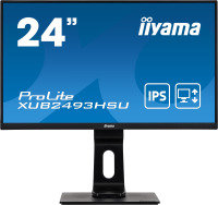 iiyama ProLite XUB2493HSU-B6 24 Inch Full HD Height Adjustable Monitor