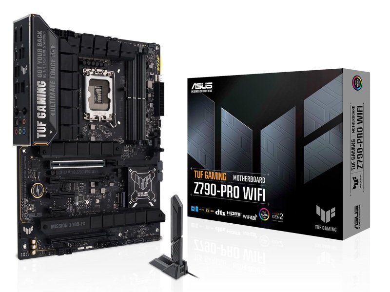 ASUS Intel TUF GAMING Z790-PRO WIFI LGA 1700 DDR5 ATX Gaming Motherboard