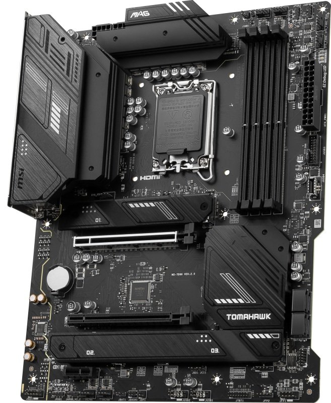 Open Box MSI MAG TOMAHAWK B760 LGA 1700 DDR5 ATX Motherboard | Ebuyer.com