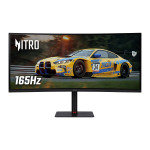Acer Nitro 34" WQHD 180Hz FreeSync Premium Gaming Monitor - Black