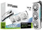 ZOTAC NVIDIA GeForce RTX 4070 Ti SUPER 16GB Trinity OC White Edition Graphics Card for Gaming