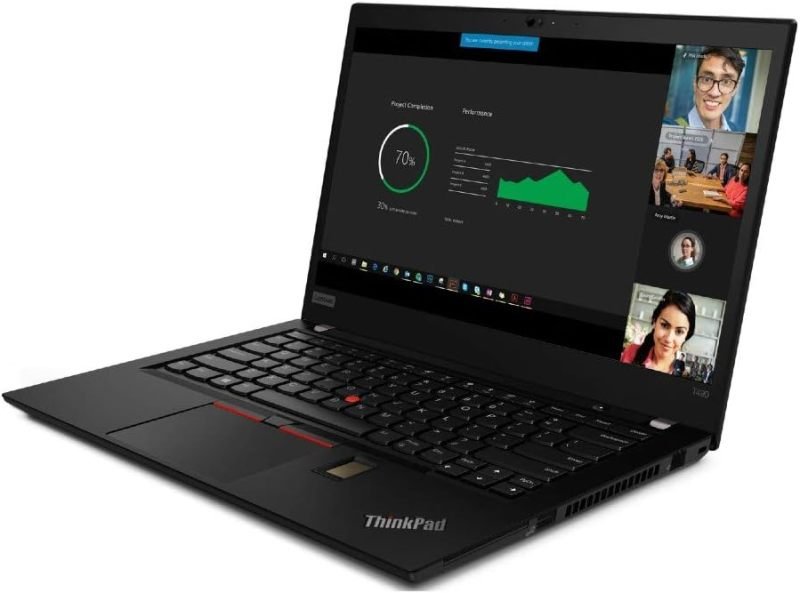 Refurbished Lenovo ThinkPad T490 14 Inch Laptop - Intel Core i5 8365U