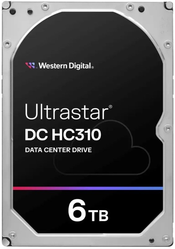 Western Digital Ultrastar DC HC310 6TB 3.5" 512E SE SATA Enterprise Hard Drive