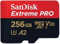 SanDisk Extreme PRO 256GB microSDXC Memory Card + SD Adapter