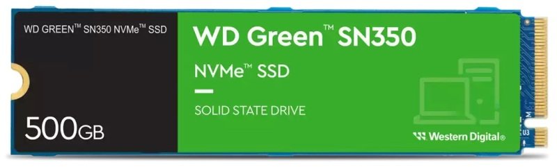 WD Green SN350 NVMe SSD 500GB M.2