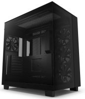 NZXT H9 Flow Mid Tower Gaming Case - Black