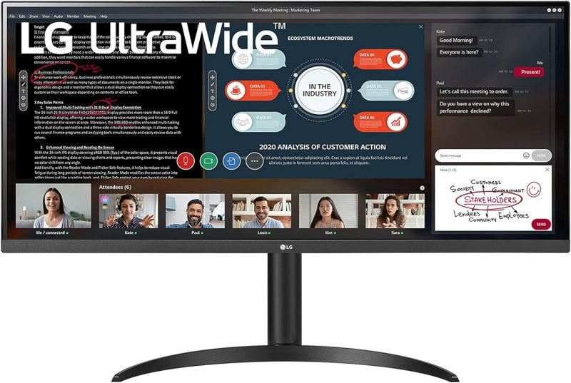 LG UltraWide 34WP550-B 34 Inch Full HD Monitor