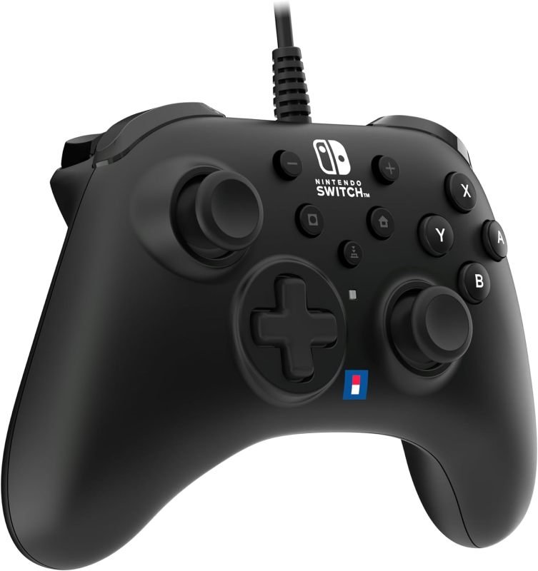 Hori Horipad Turbo Nintendo Switch Wired Controller - Black | Ebuyer.com