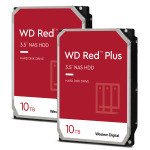 WD Red Plus 10TB NAS Hard Drive - Twin Pack
