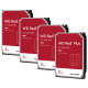WD Red Plus 8TB NAS Hard Drive - 4 Pack