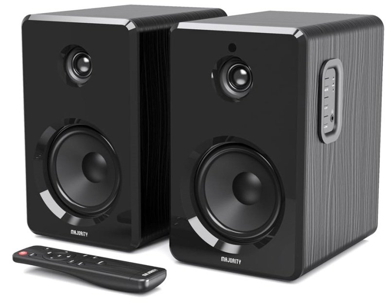 Majority D40 Bookshelf Active Speakers