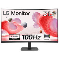Open Box LG 32 Inch Full HD Curved Monitor