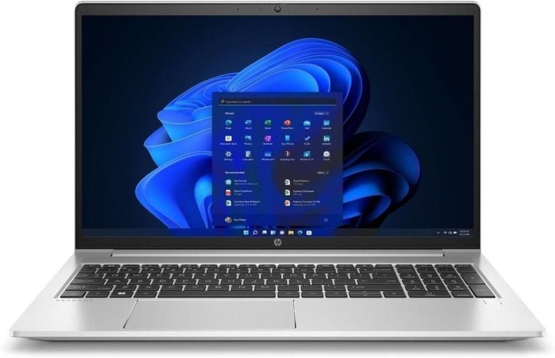 HP ProBook 455 G9 Laptop, AMD Ryzen 5-5625U, 16GB RAM, 512GB SSD, 15.6" Full HD, Windows 11 Pro