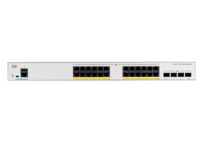 Cisco 1000-24P-4G-L 24 Port PoE Managed Gigabit Switch