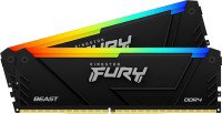 Kingston FURY Beast RGB 16GB DDR4 3200MHz Desktop Memory for Gaming