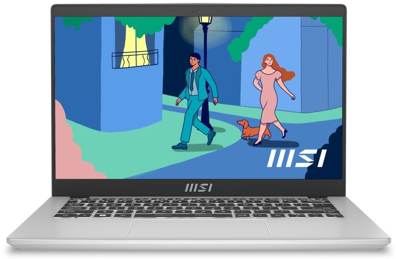 MSI Modern 14 C12M-636UK Laptop, Intel Core i3-1215U, 8GB DDR4, 512GB NVMe PCIe SSD, 14" Full H