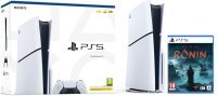 Sony PlayStation 5 Console - PS5 (Model Group - Slim) + Rise of the Ronin Game