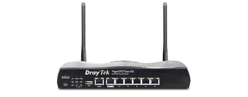 DrayTek Vigor 2927Lax-5G Simultaneous Dual-WAN WiFi 6 4G LTE/5G Router