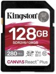 Kingston Canvas React Plus V60 128GB SDXC Memory Card