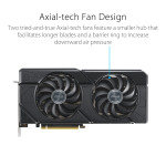 EXDISPLAY ASUS AMD Radeon RX 7800 XT 16GB DUAL OC Graphics Card for Gaming