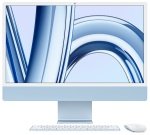 Apple iMac 24 Inch AIO Desktop PC (2024) - Apple M3 chip 8-Core CPU, Blue