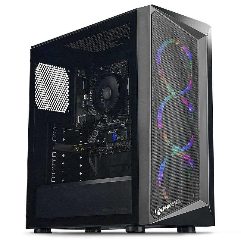 AlphaSync Gaming PC - AMD Ryzen 5 PRO 4650G