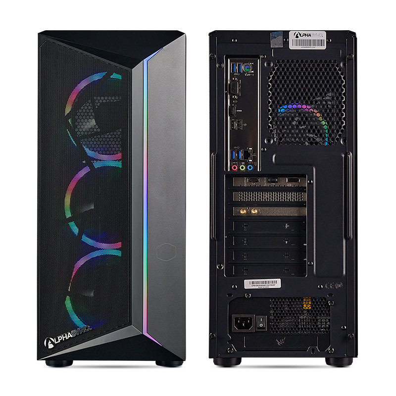 AlphaSync Gaming PC - Intel Core i5 12400F, RTX 4060 8GB | Ebuyer.com