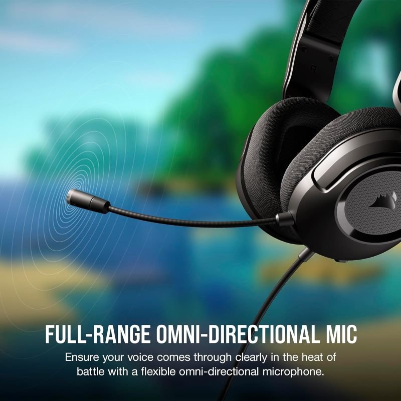 Corsair HS35 Surround V2 Multiplatform Gaming Headset - Black | Ebuyer.com