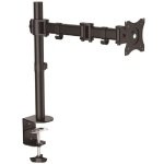 EXDISPLAY Single Desk-Mount Monitor Arm - Articulating - Heavy Duty Steel