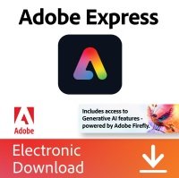 Adobe Creative Cloud Express - Subscription Licence (1 Year) - 1 User - Win, Mac - Eu English