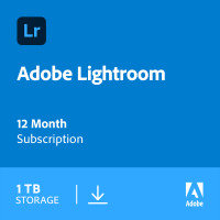 Lightroom All Multiple Platforms English 1yr 1tb 1 User, Software Download Incl. Activation-key