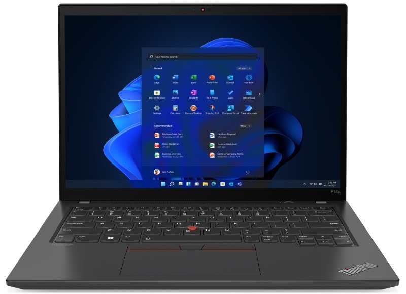 Lenovo ThinkPad P14s Gen 4 14 Inch Laptop - Intel Core i7-1360P,  RTX A500