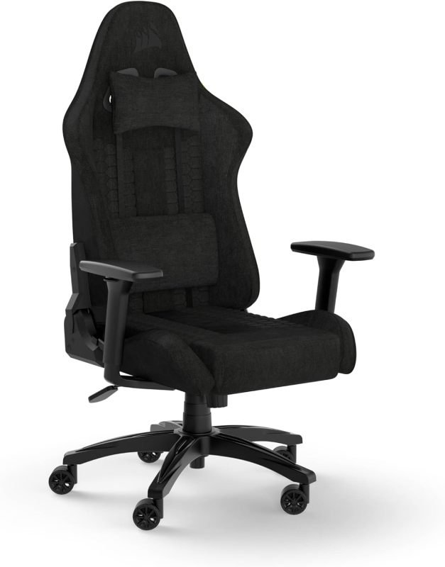 Corsair TC100 Relaxed Gaming Chair -  Black