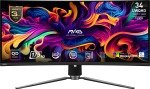 MSI MAG 341CQP 34 Inch QD-OLED Gaming Monitor