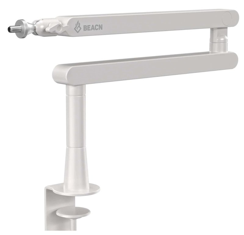 Beacn Dark Mic Stand - White