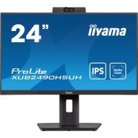 iiyama ProLite XUB2490HSUH-B1 24 Inch Full HD Height Adjustable Webcam Monitor