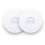 TP-Link Omada AX3000 EAP650 Ceiling Mount WiFi 6 Access Point - 2 Pack