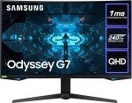 EXDISPLAY Samsung Odyssey G7 LC27G75TQSPXXU 27 Inch 2K Curved Gaming Monitor