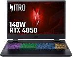 EXDISPLAY Acer Nitro 5 AN515-58 Gaming Laptop Intel Core i5-12450H 8GB RAM 512GB PCIe SSD 15.6" Full HD IPS 144Hz NVIDIA GeForce RTX 4050 6GB Windows 11 Home