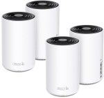 TP-Link DECO XE75 (4-PACK) - AXE5400 Tri-Band Mesh Wi-Fi 6E System