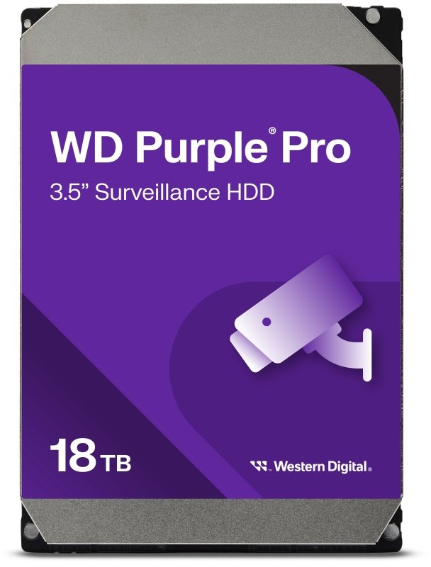 WD Purple Pro 18TB Surveillance Hard Drive