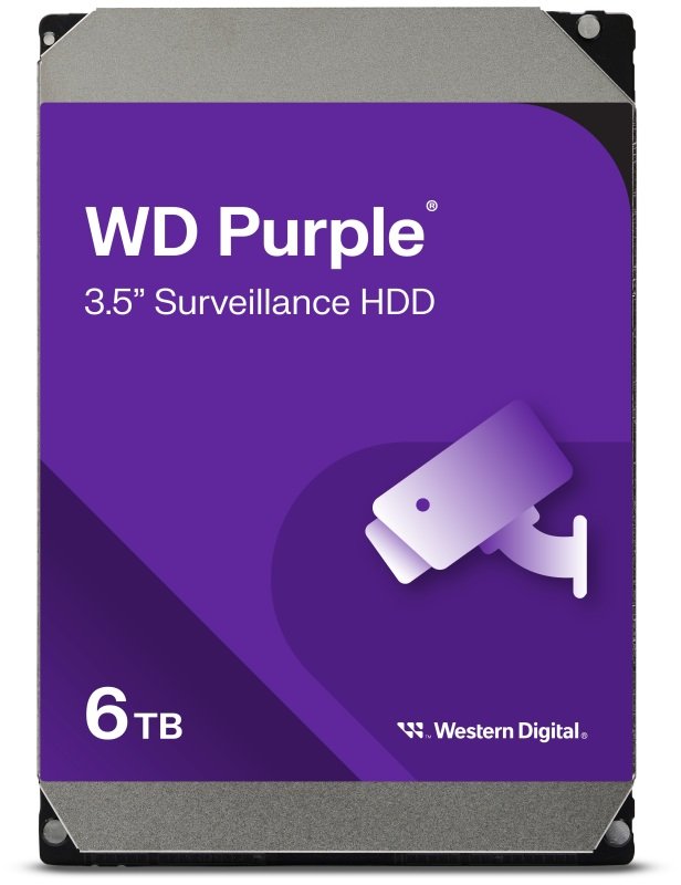 WD Purple 6TB Surveillance Hard Drive