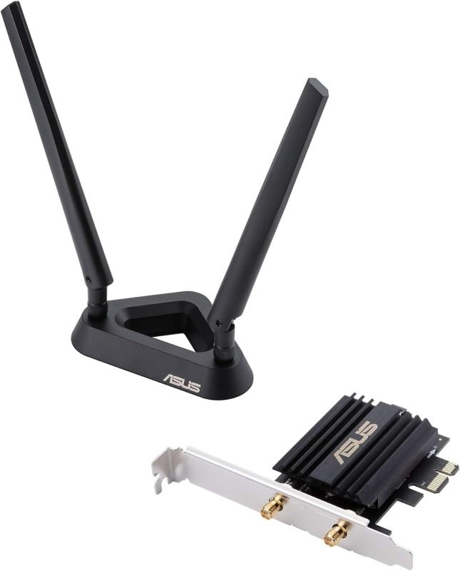 ASUS PCE-AX58BT AX3000 Dual Band PCIe Network Wifi Adapter from Ebuyer