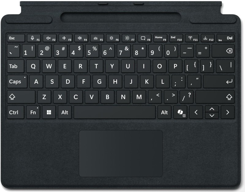 Microsoft Surface Pro Copilot+ Keyboard with Slim Pen 2 Storage - Black ...