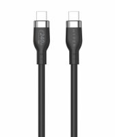 Targus HyperJuice 240W Silicone USB-C to USB-C Cable (3ft/1m) - Black