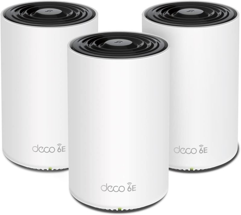 TP-Link Deco XE75 AXE5400 Tri Band Mesh Wifi Router - 3 Pack
