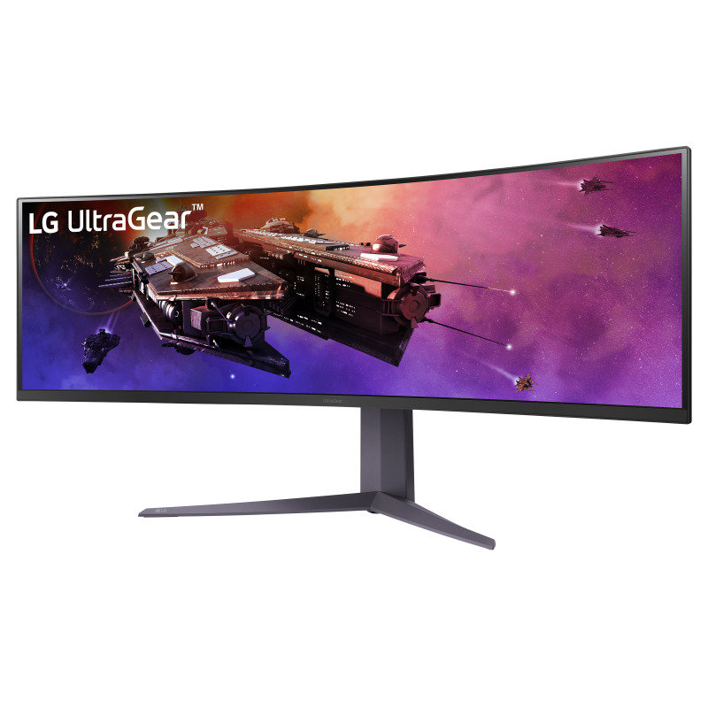 LG UltraGear 45GR75DC-B 45 Inch 2K Curved Gaming Monitor | Ebuyer.com