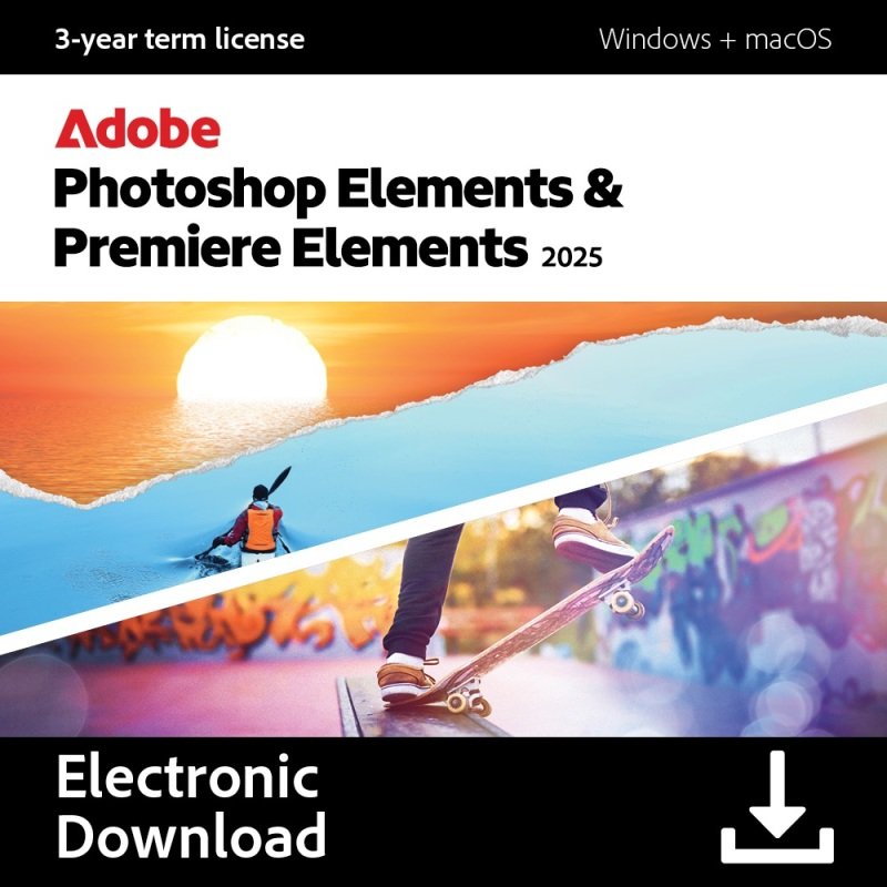 Adobe Photoshop Elements Premiere Elements 2025 Download