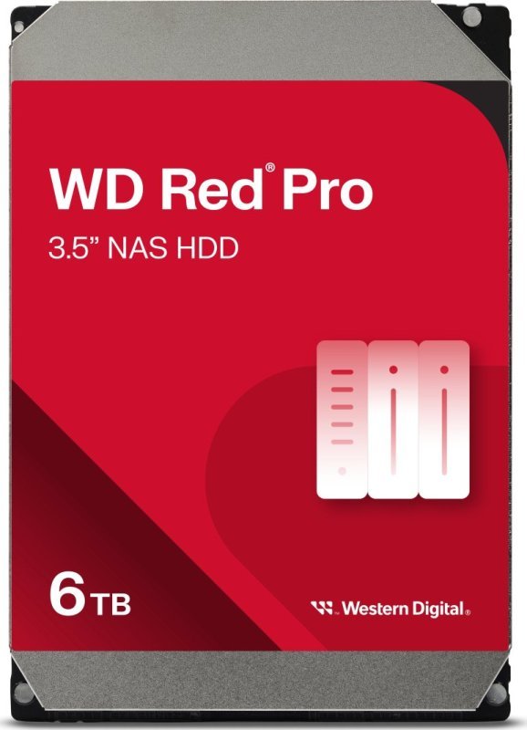 WD Red Pro 6TB NAS Hard Drive | Ebuyer.com